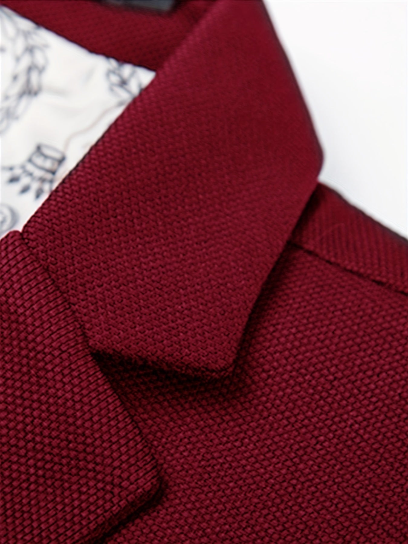Blazer sur mesure à un bouton pour homme – Coupe élégante