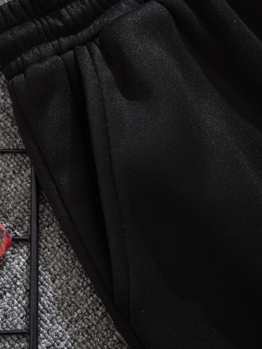 Short décontracté en polaire avec cordon de serrage – Taille élastique pour homme