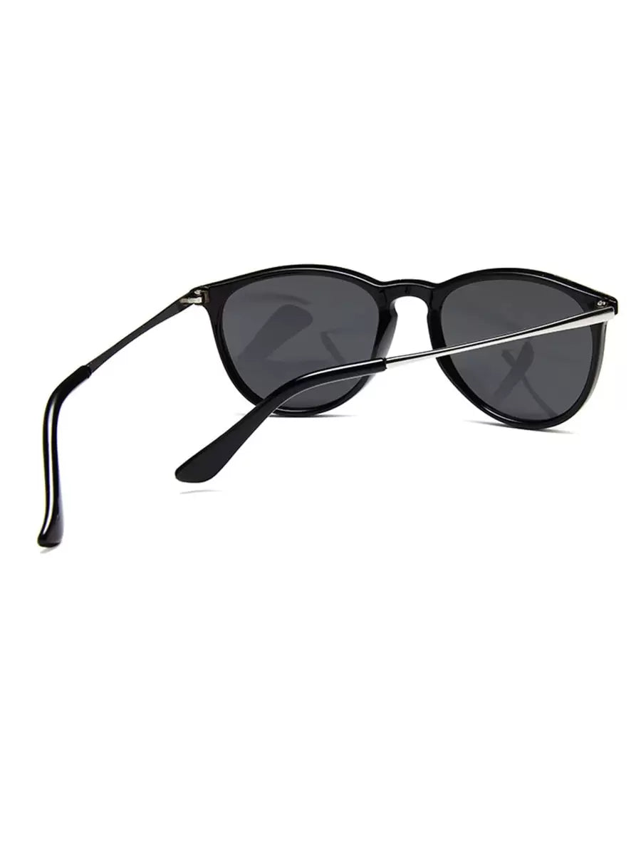 Lunettes de soleil vintage à monture métallique - Classiques pour homme