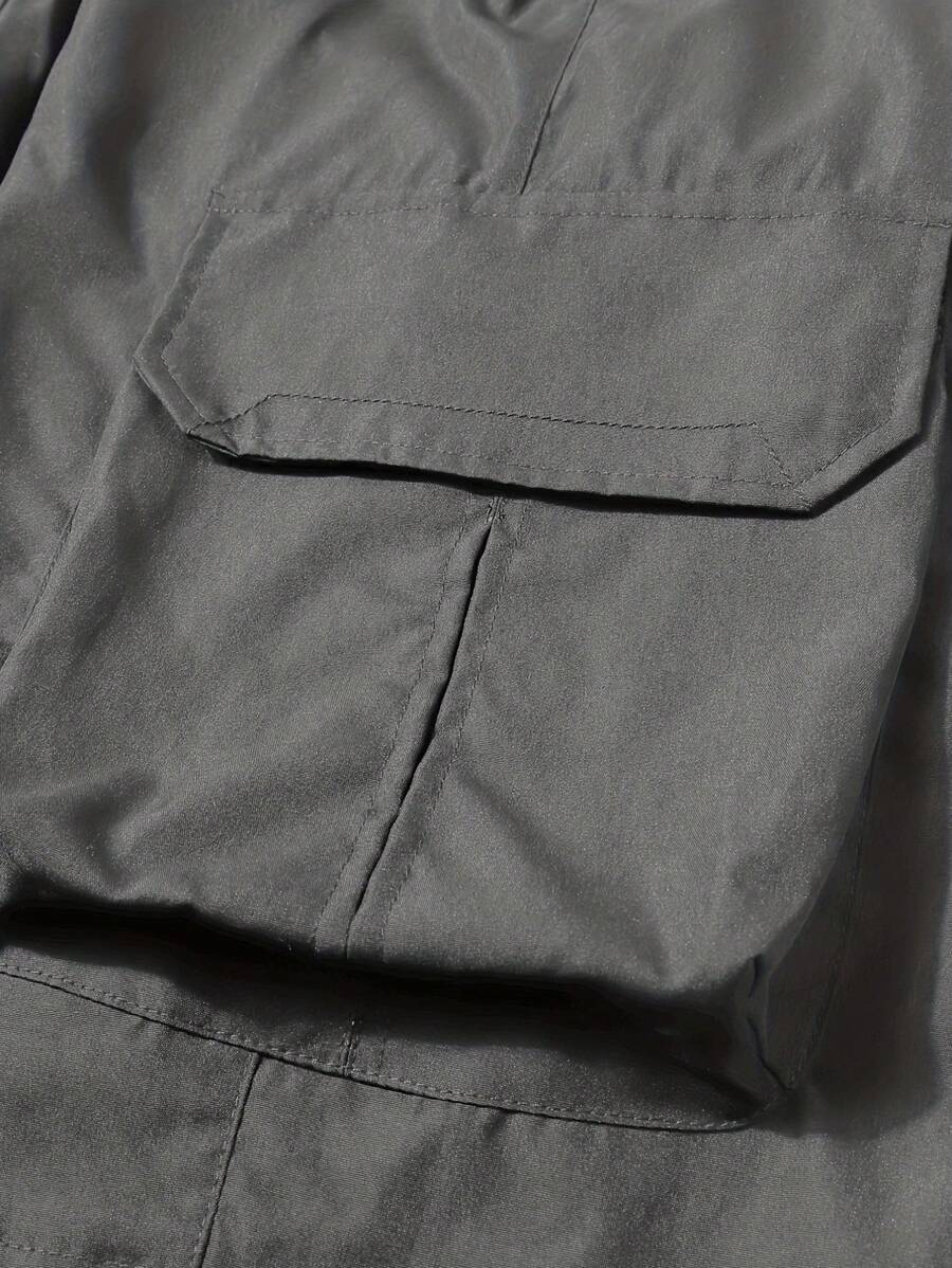 Pantalon cargo streetwear décontracté avec cordon de serrage pour homme