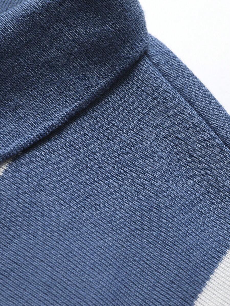 Chemise rayée légère en tricot à manches courtes, décontractée et tendance
