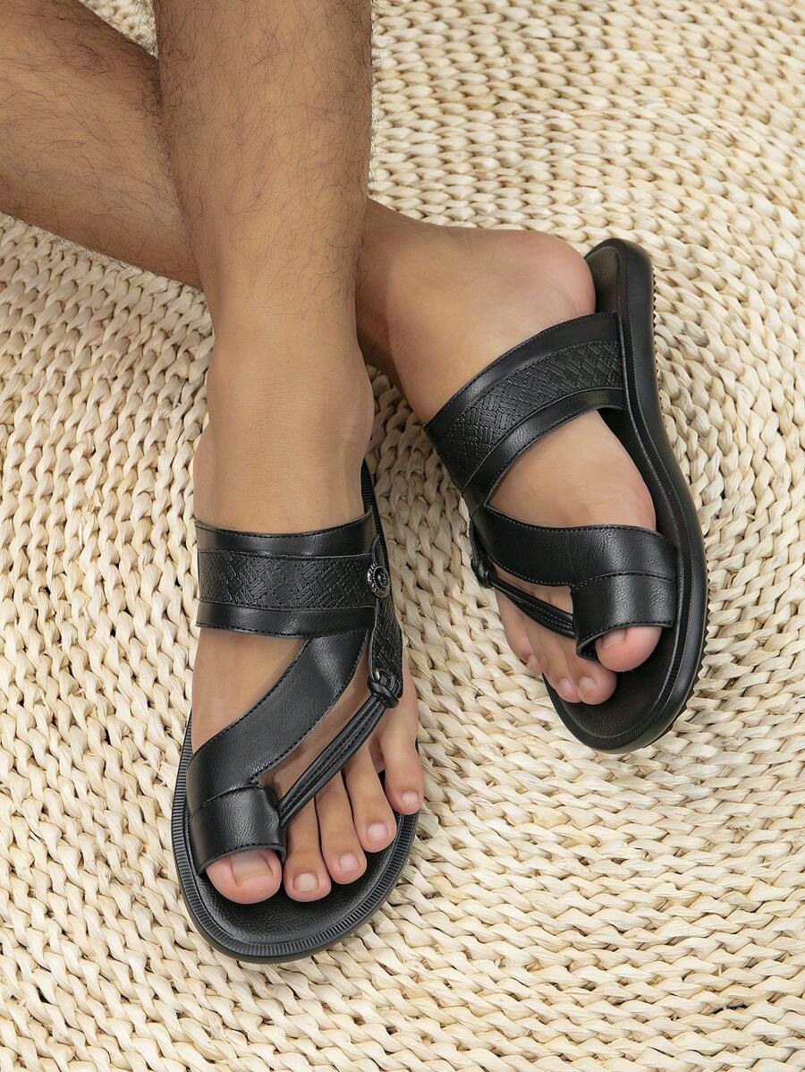 Claquettes de plage arabes confortables et décontractées pour hommes