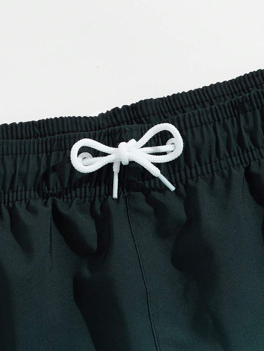 Short courts de plage dégradé, maillot de bain à séchage rapide pour homme