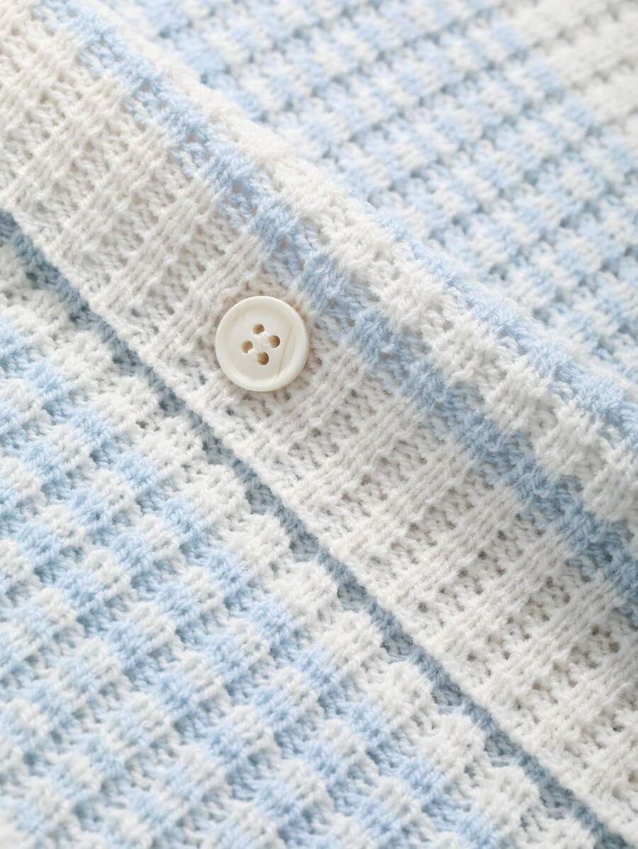 Chemises au crochet élégantes homme col classique été léger chic