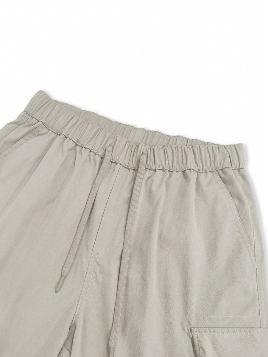 Short cargo ample avec poches latérales à rabat – Style extérieur pour homme