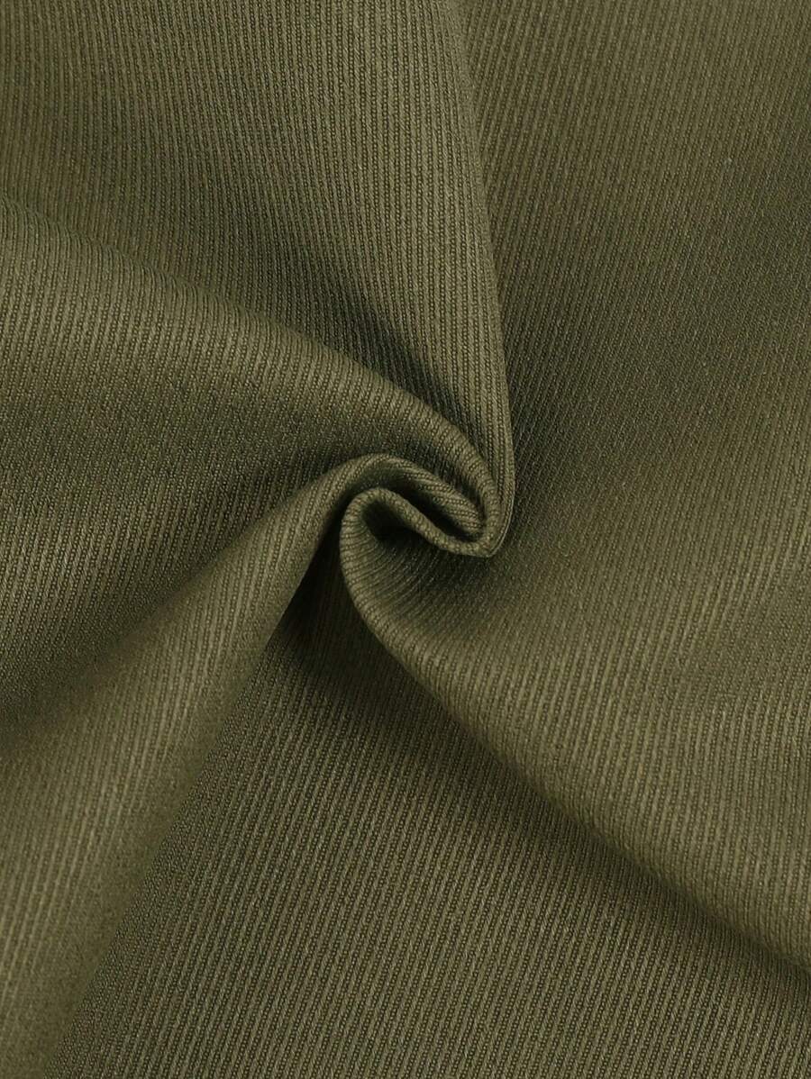 Bermuda athlétique taille haute avec bouton – Coupe streetwear pour homme