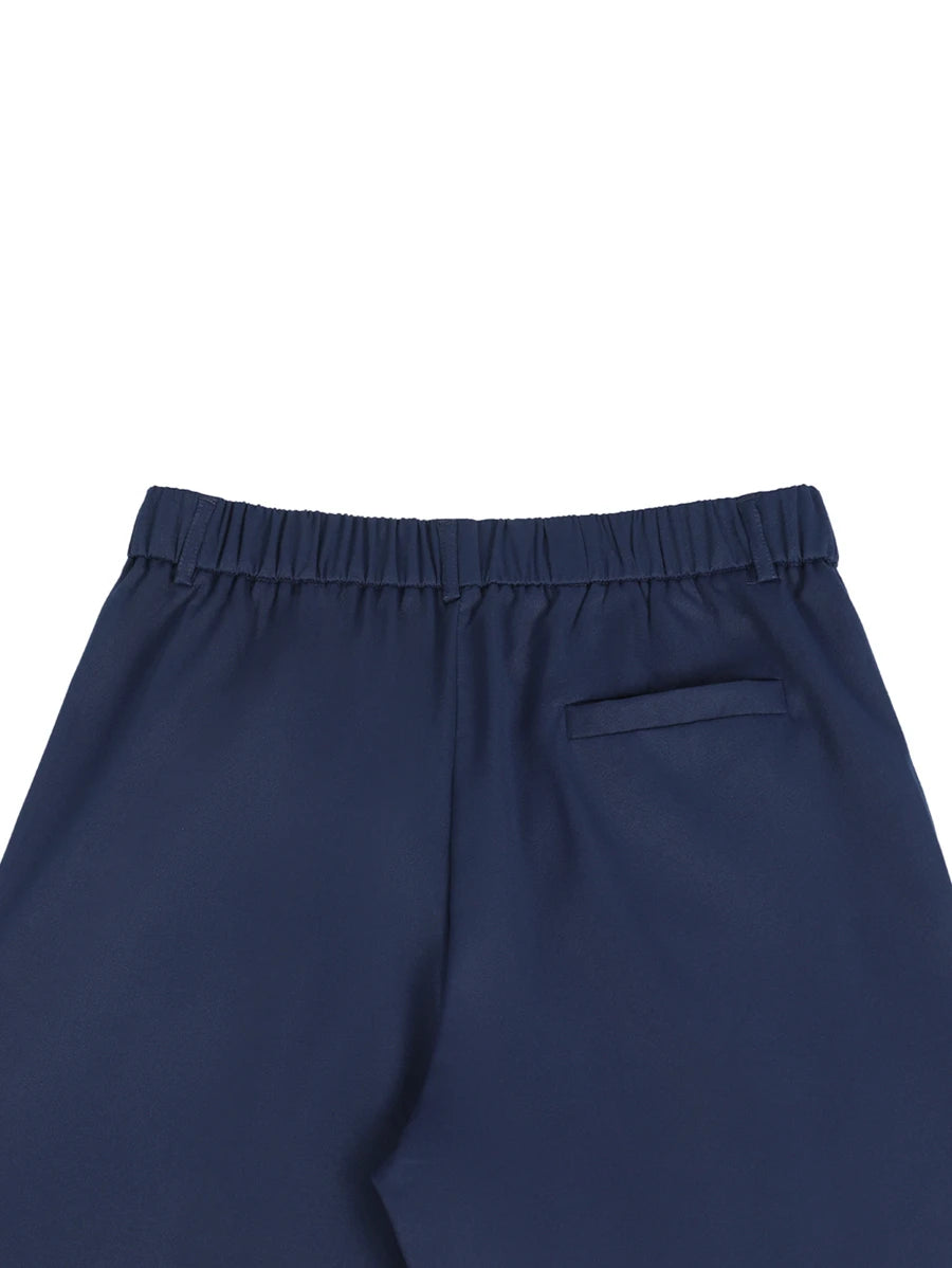 Bermuda athlétique taille haute avec bouton – Coupe streetwear pour homme