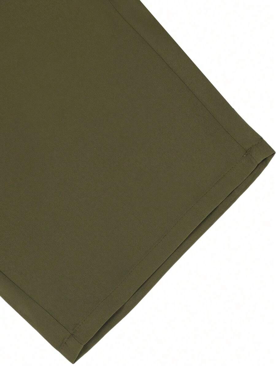 Bermuda athlétique taille haute avec bouton – Coupe streetwear pour homme