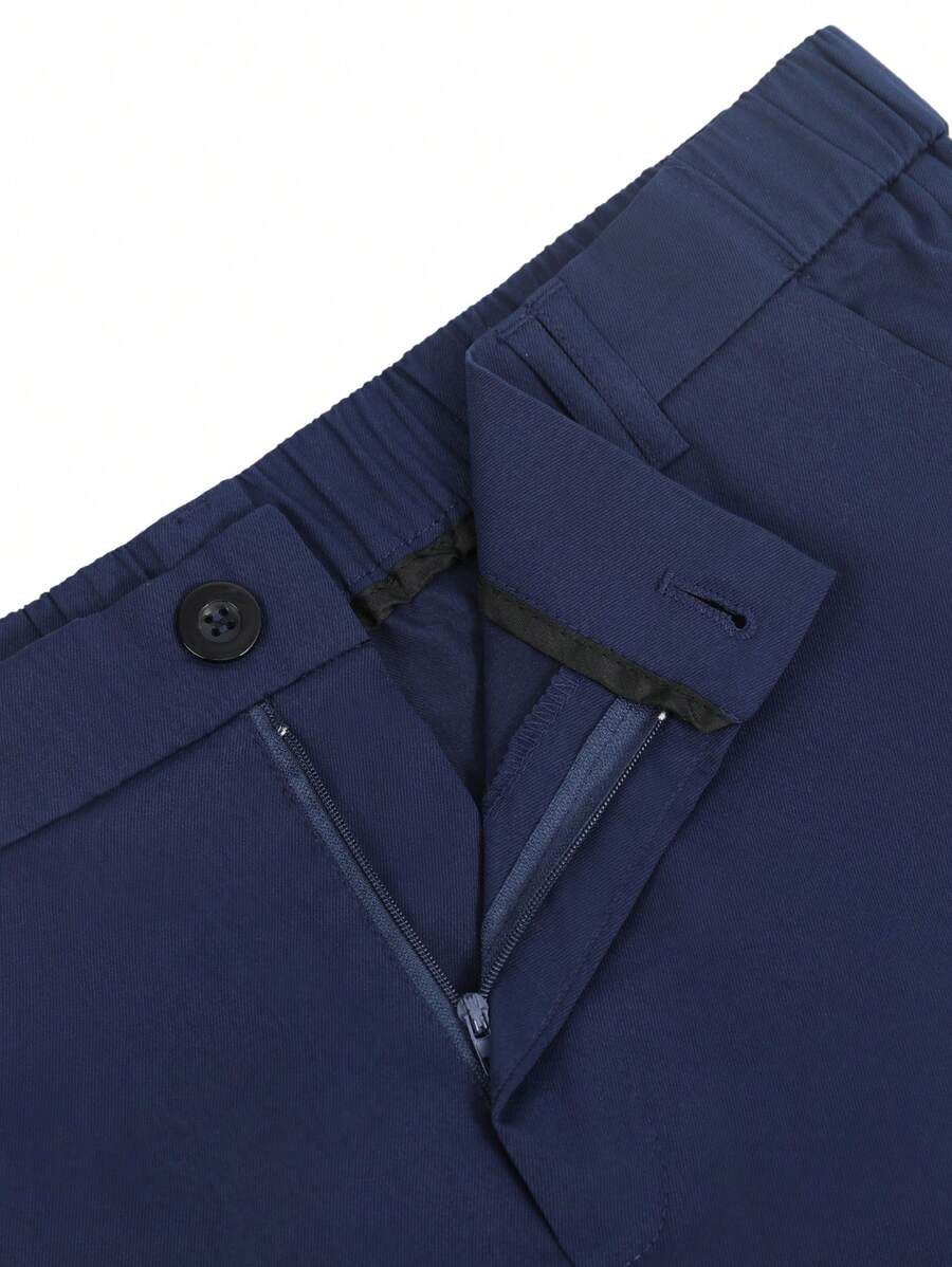 Bermuda athlétique taille haute avec bouton – Coupe streetwear pour homme