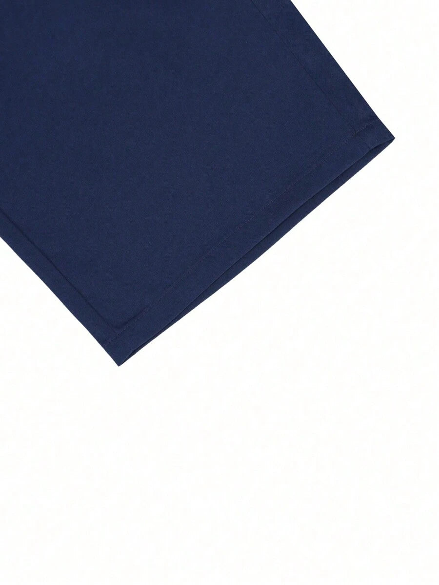 Bermuda athlétique taille haute avec bouton – Coupe streetwear pour homme