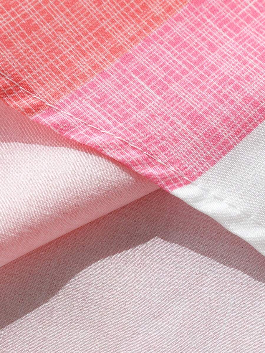 Tenue d'été décontractée à rayures deux ensembles pour hommes