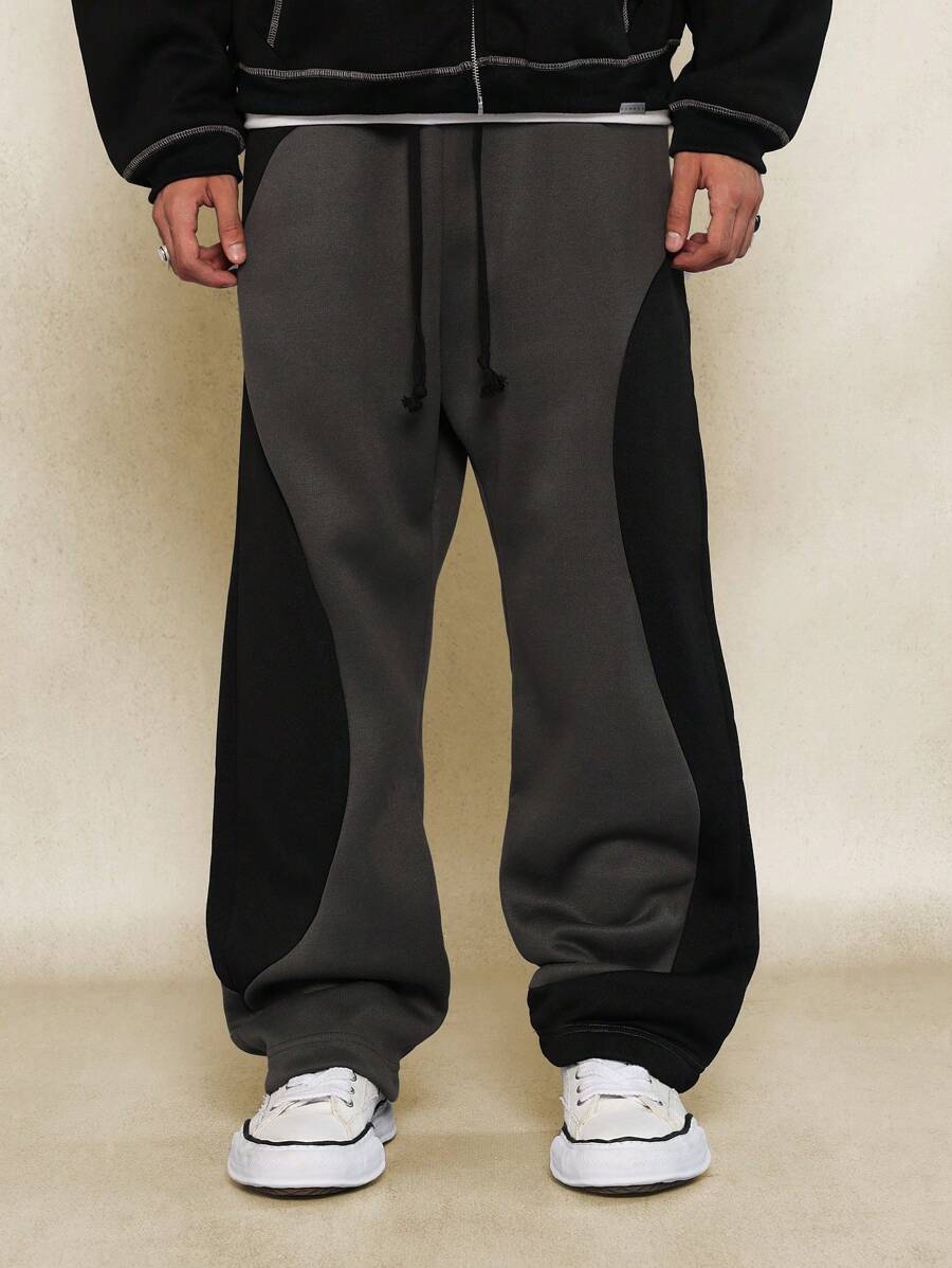 Pantalon de survêtement athlétique avec cordon de serrage pour homme