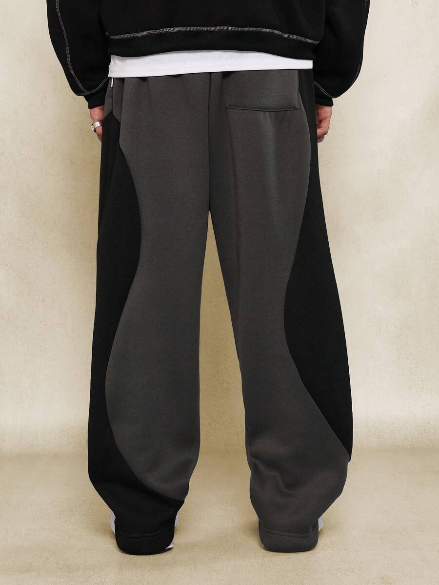 Pantalon de survêtement athlétique avec cordon de serrage pour homme