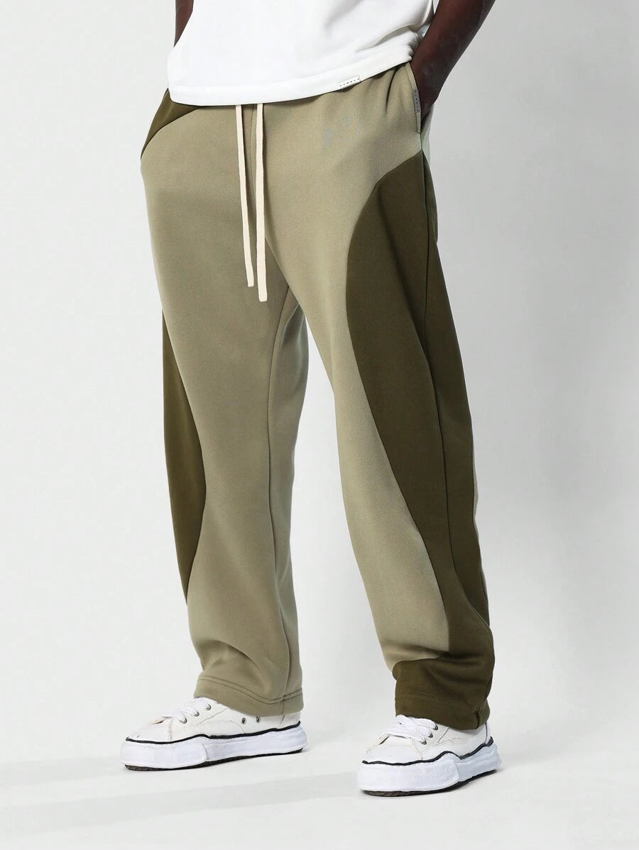 Pantalon de survêtement athlétique avec cordon de serrage pour homme