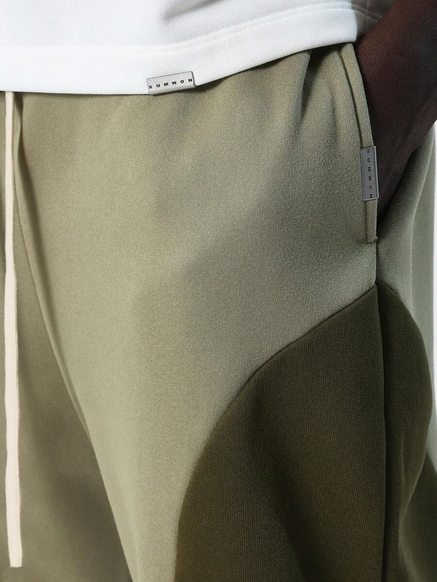 Pantalon de survêtement athlétique avec cordon de serrage pour homme