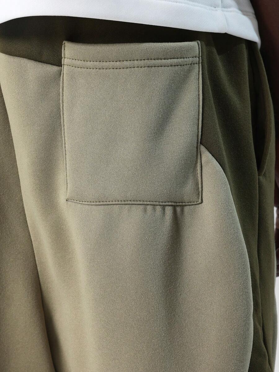 Pantalon de survêtement athlétique avec cordon de serrage pour homme