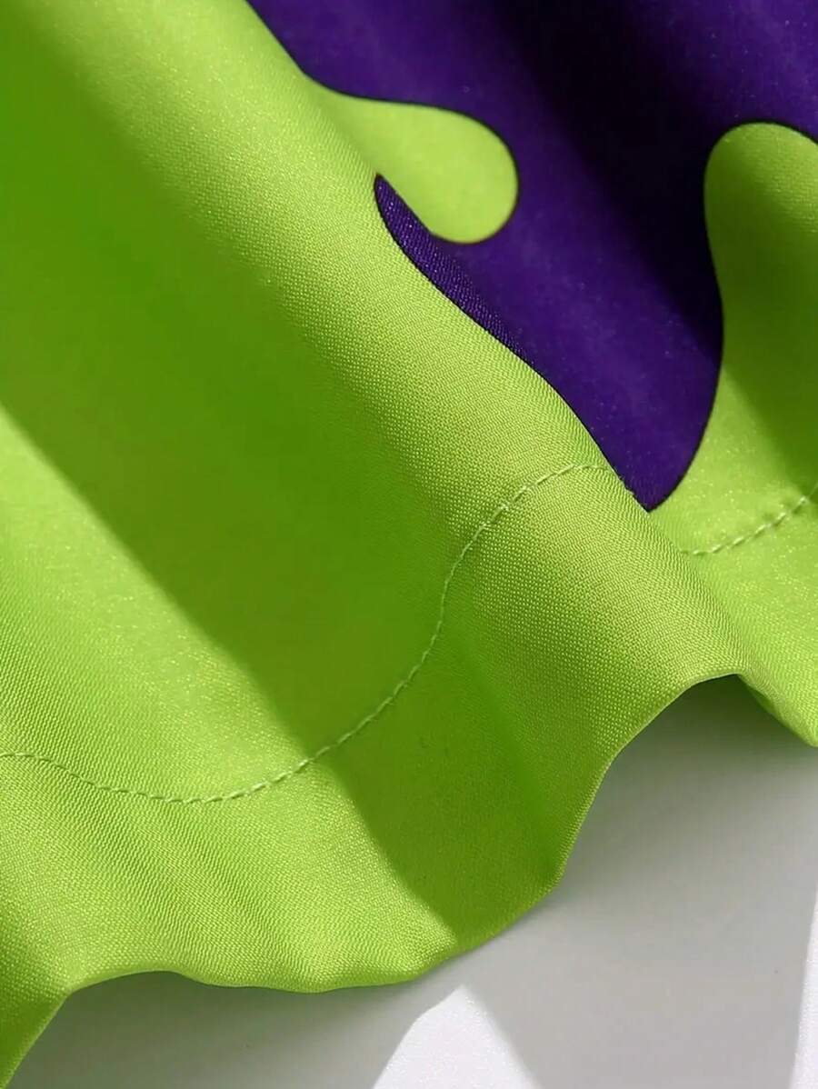 Short décontracté à imprimé floral – Short confortable à cordon de serrage pour homme