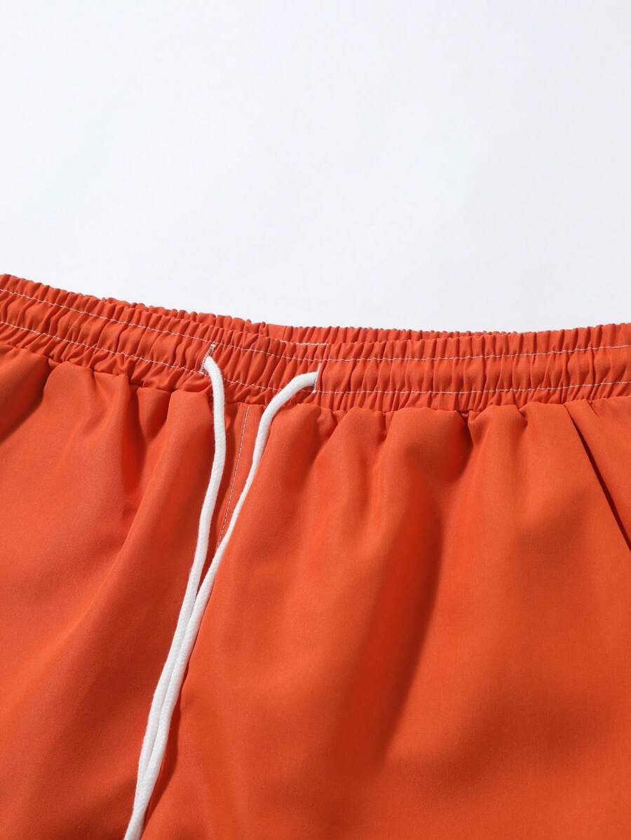 Tenue d'été décontractée à rayures deux ensembles pour hommes