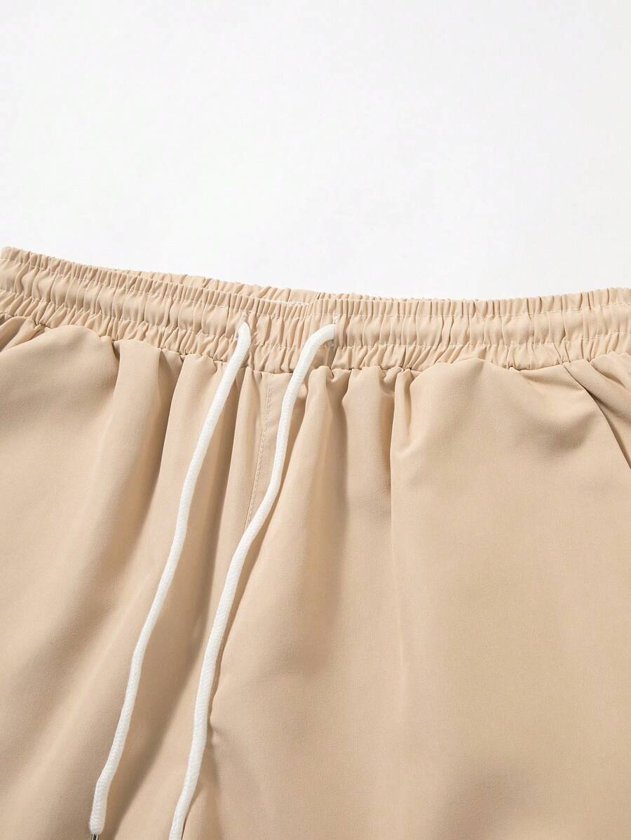 Tenue d'été décontractée à rayures deux ensembles pour hommes