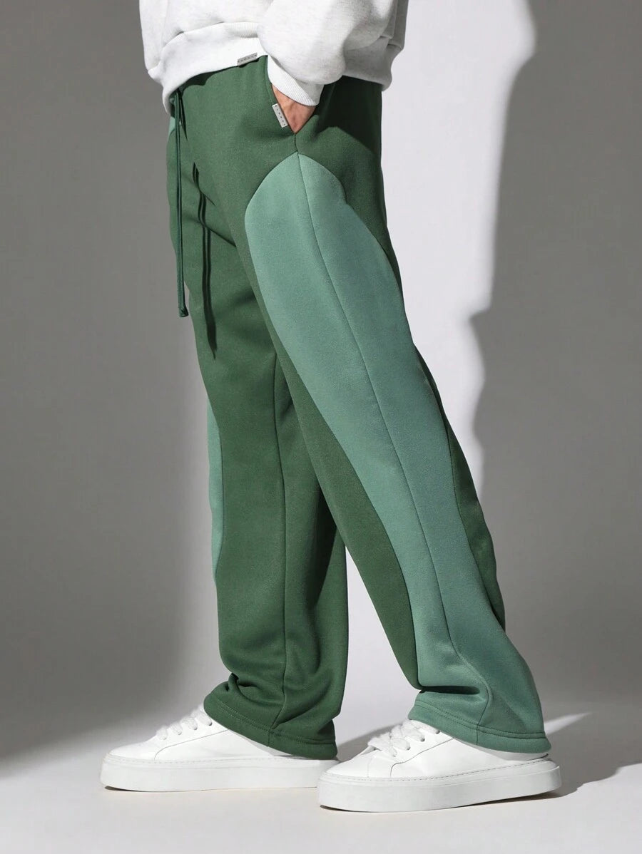 Pantalon de survêtement athlétique avec cordon de serrage pour homme