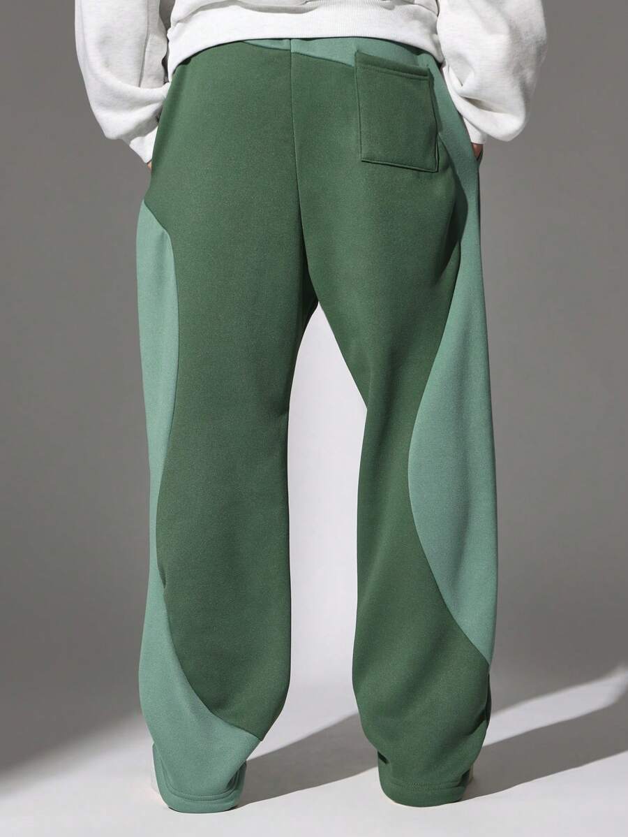 Pantalon de survêtement athlétique avec cordon de serrage pour homme