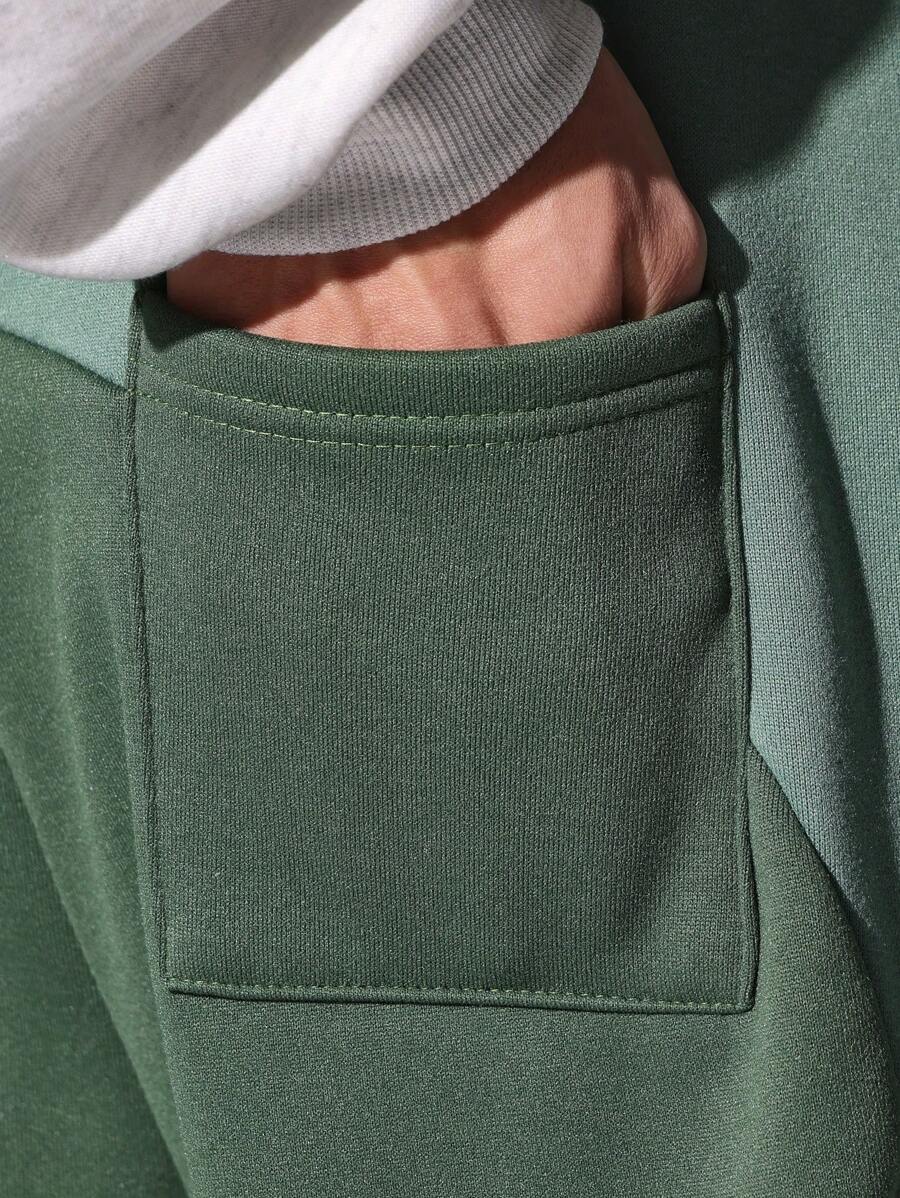 Pantalon de survêtement athlétique avec cordon de serrage pour homme