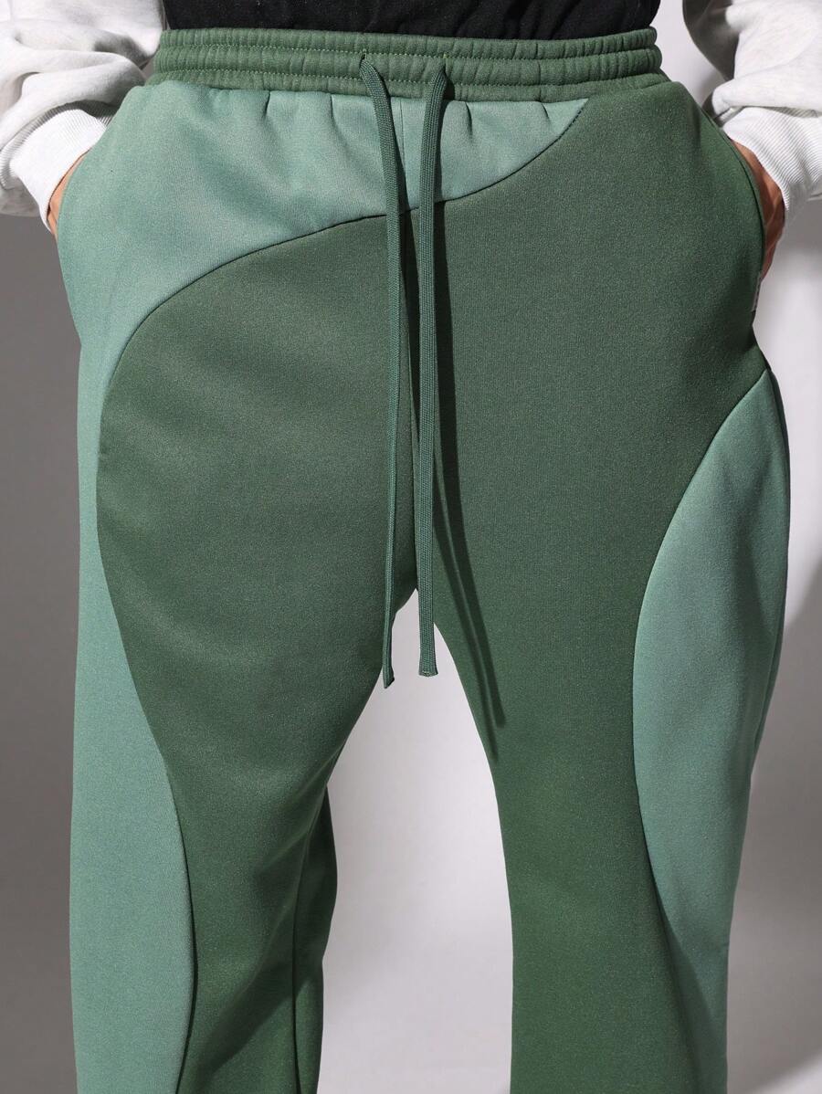 Pantalon de survêtement athlétique avec cordon de serrage pour homme