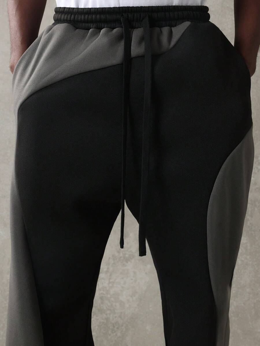 Pantalon de survêtement athlétique avec cordon de serrage pour homme