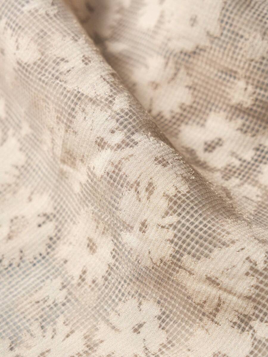 Chemise Jacquard à bulles pour homme - Style festival décontracté
