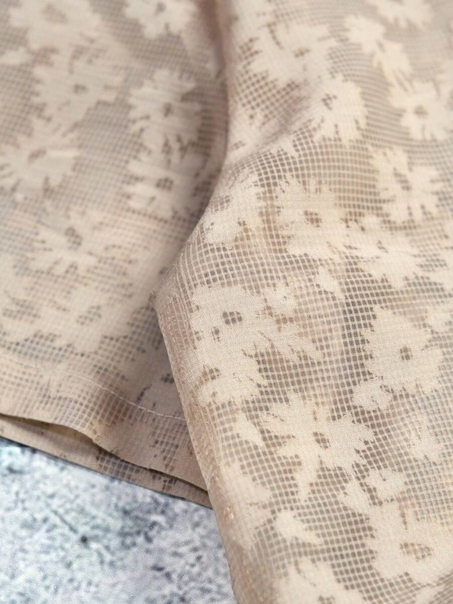 Chemise Jacquard à bulles pour homme - Style festival décontracté
