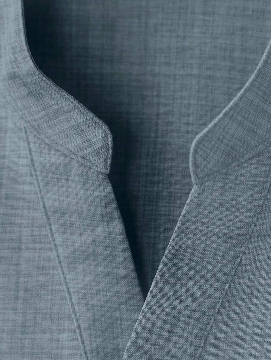 Chemise ample en lin avec poche – Streetwear léger pour homme