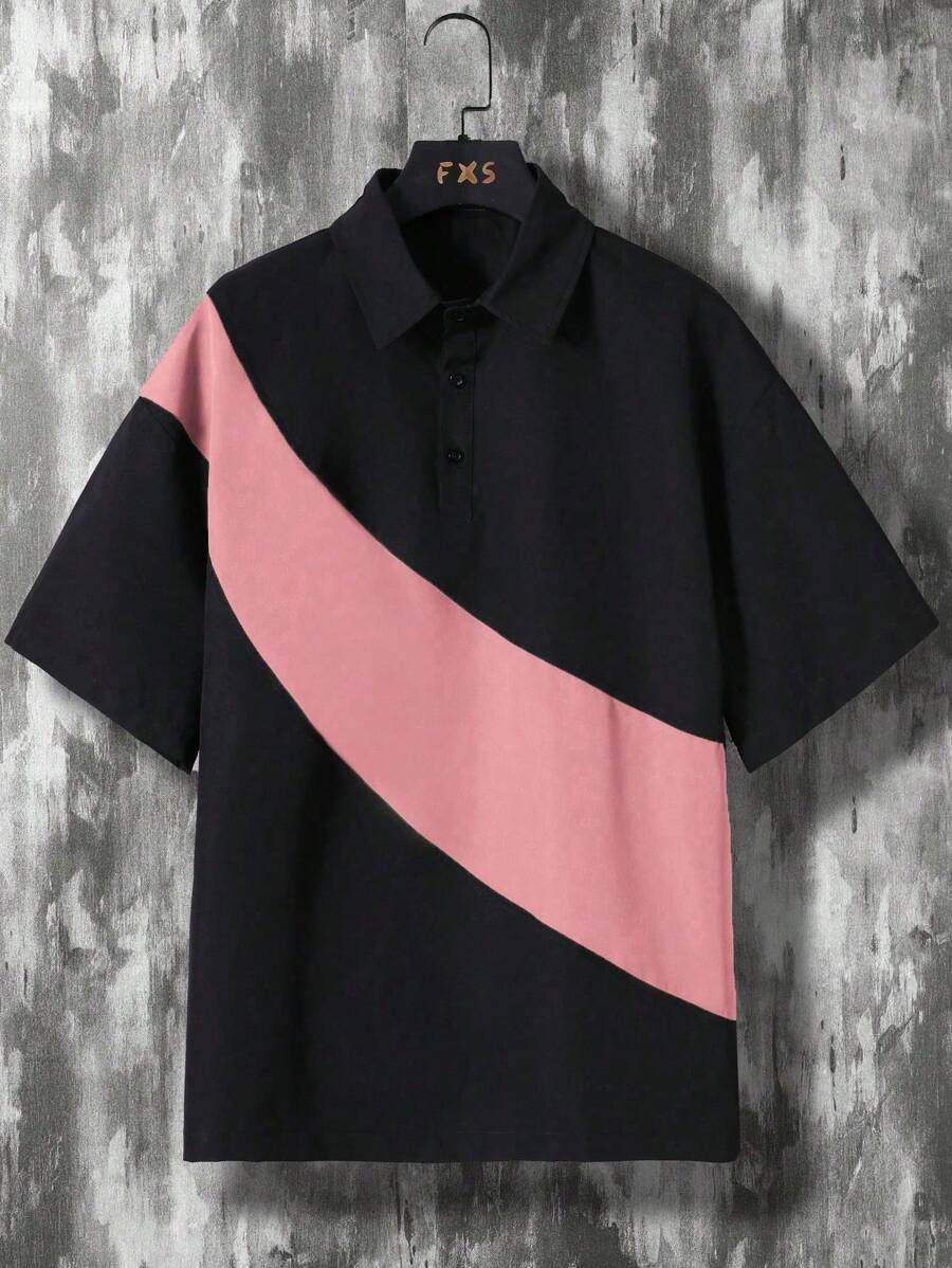 Deux ensemble utilitaire urbain chemise streetwear et short cargo