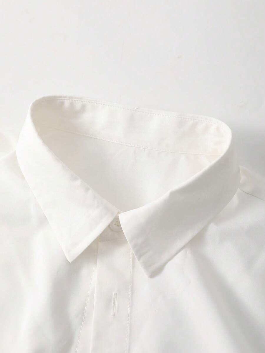 Chemise et short imprimé palmiers deux ensembles pour vacances tropicales
