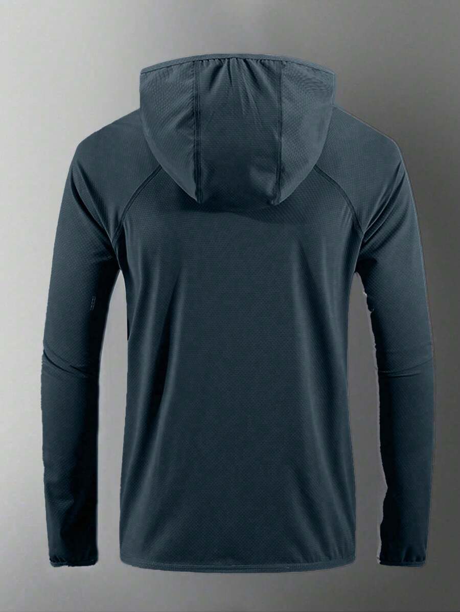Coupe-vent respirante à séchage rapide pour l'extérieur – Capuche légère