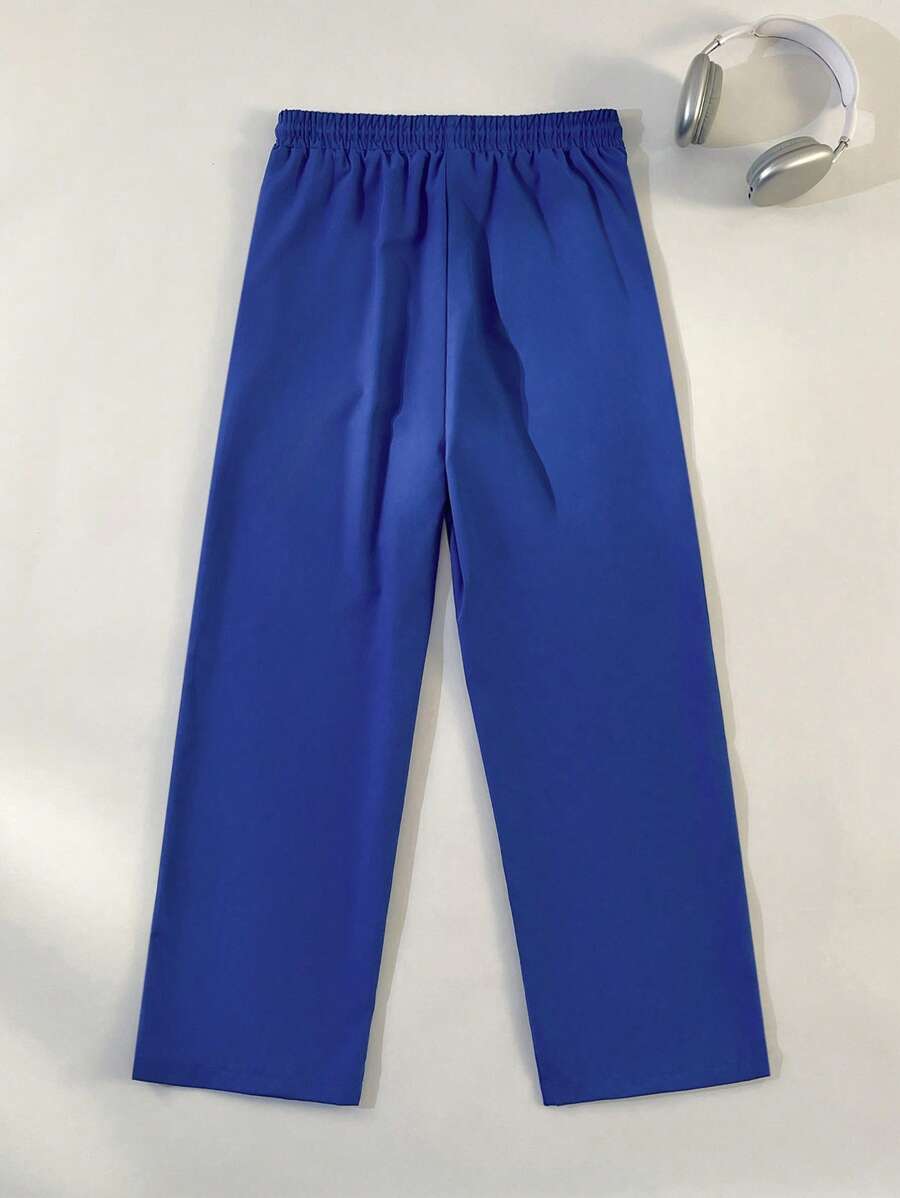 Pantalon de survêtement élégant avec patchs contrastés pour hommes