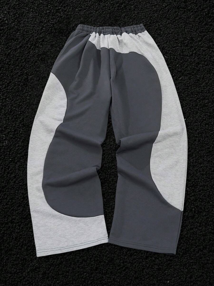 Pantalon de survêtement large avec cordon de serrage – Streetwear homme