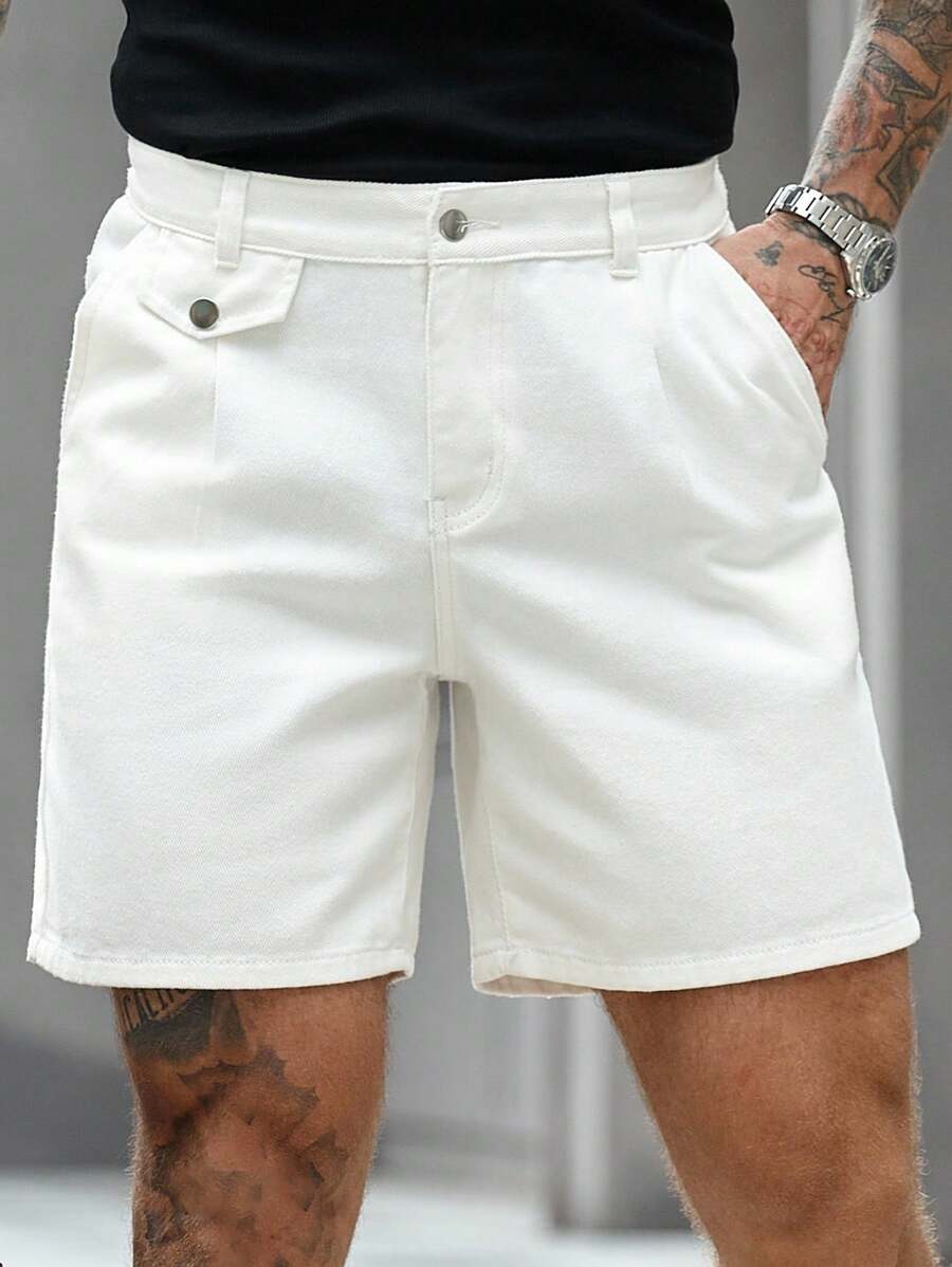 Jean noir style décontracté ample et streetwear tendance pour homme