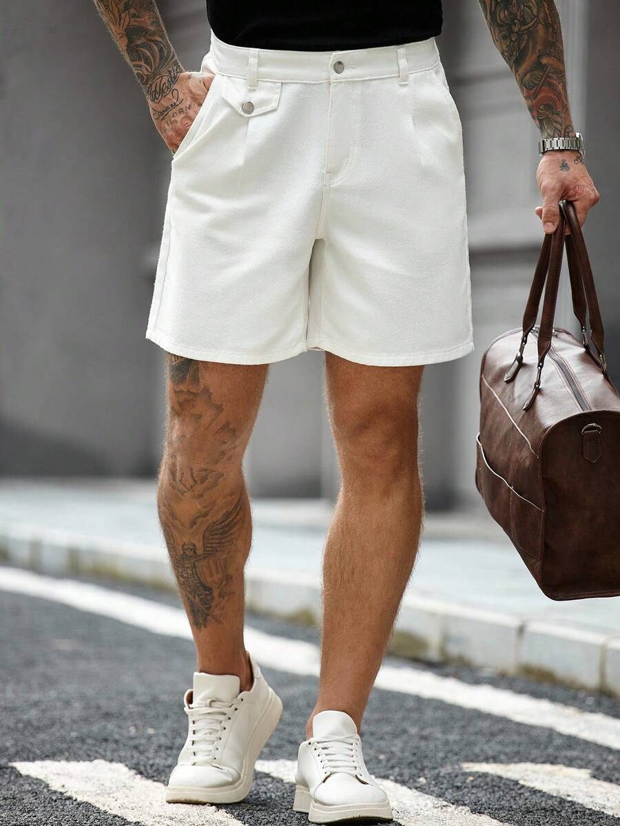 Jean noir style décontracté ample et streetwear tendance pour homme