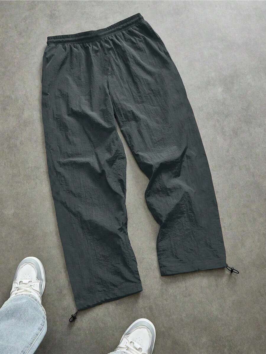 Pantalon de survêtement court à blocs de couleurs avec cordon de serrage à la taille