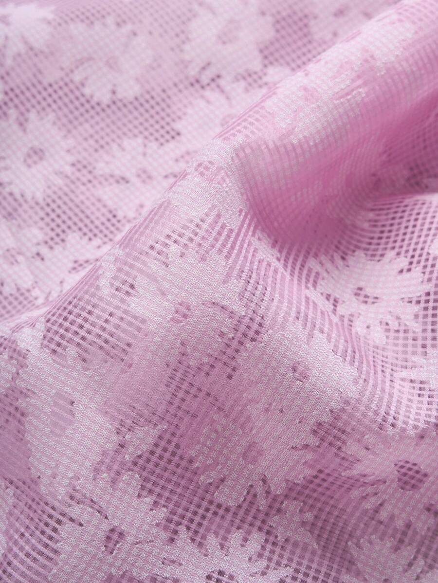 Chemise Jacquard à bulles pour homme - Style festival décontracté