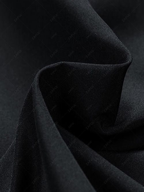 Coupe-vent à capuche color-block avec cordons de serrage – Décontracté pour homme