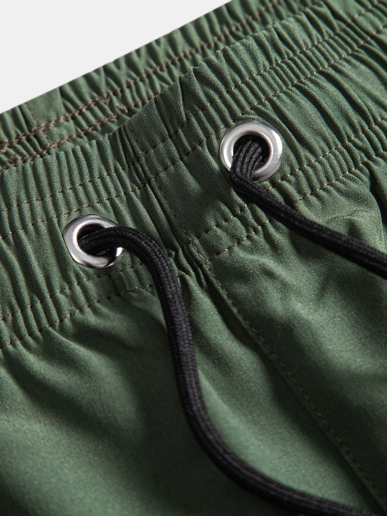 Imprimé palmiers chemise et short de bain à cordon de serrage deux ensembles
