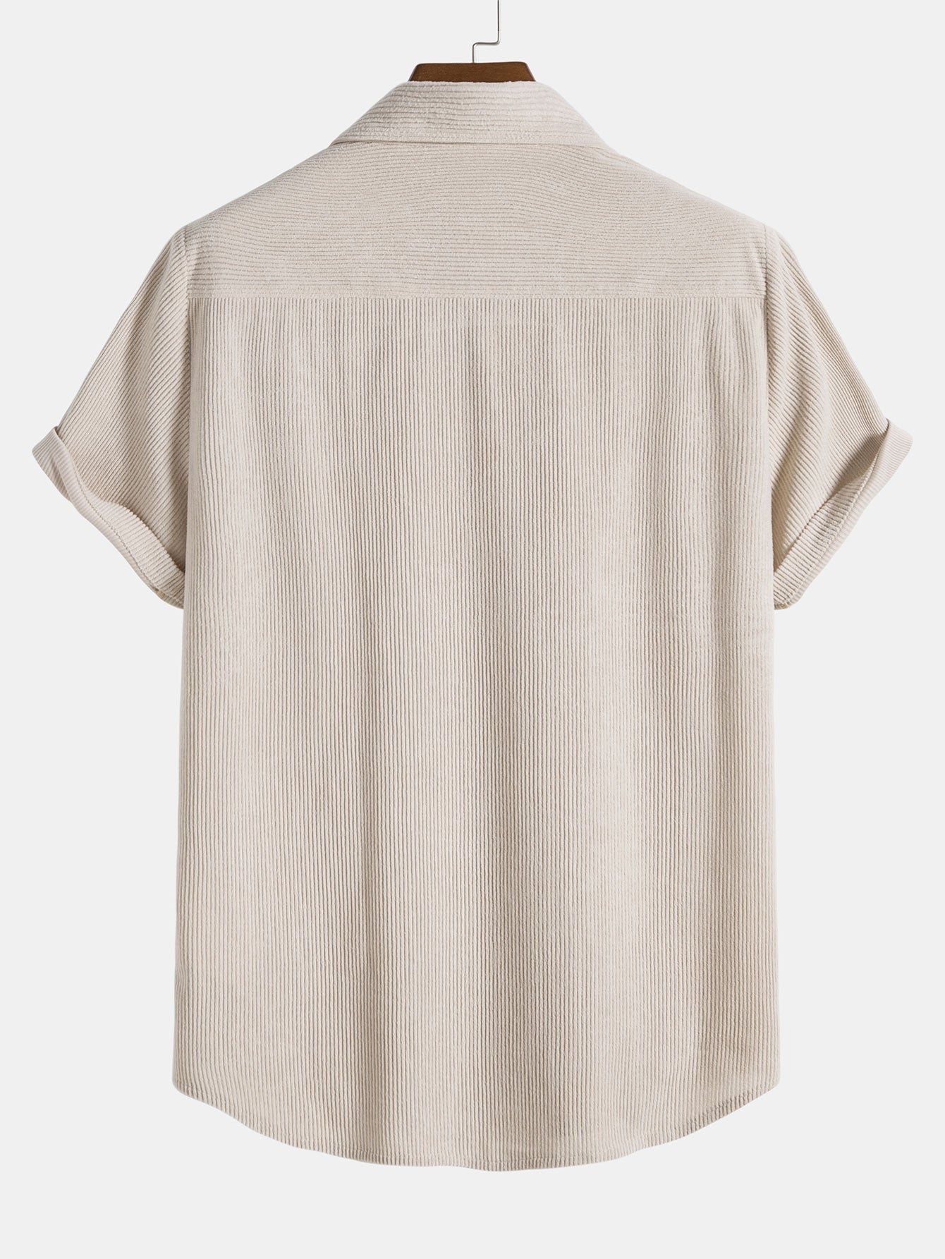 Polo boutonné à manches courtes en coton – Tenue d'été décontractée