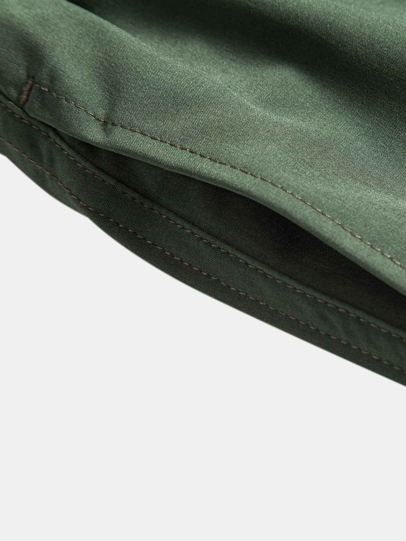 Imprimé palmiers chemise et short de bain à cordon de serrage deux ensembles