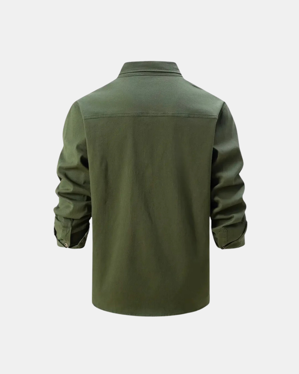 Chemise en jean boutonnée coupe moderne et décontractée pour homme