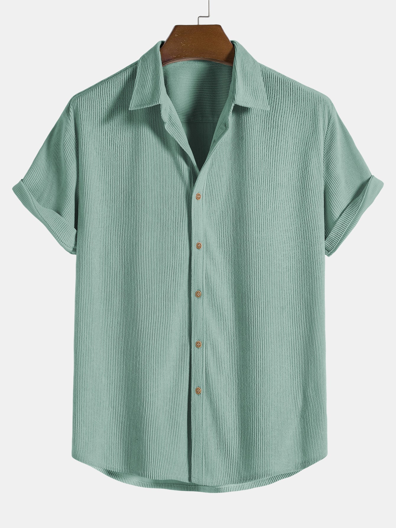 Polo boutonné à manches courtes en coton – Tenue d'été décontractée
