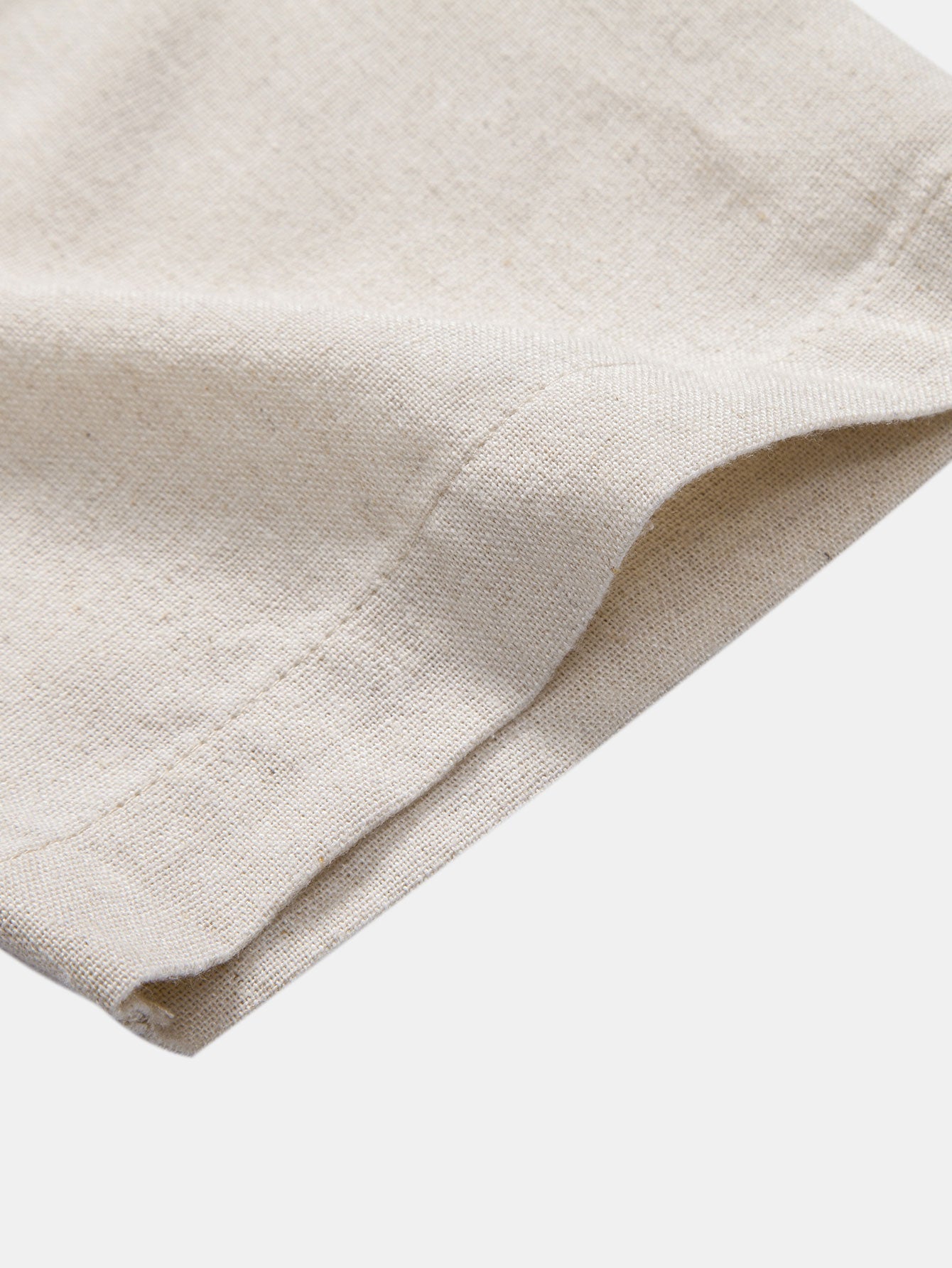 Chemise cubaine boutonnée en lin avec poches pour homme - tenues de vacances d'été