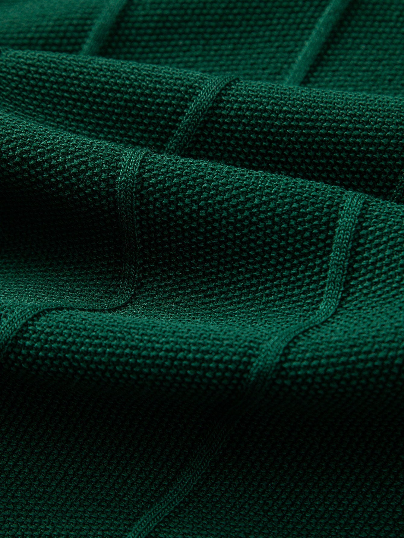 Ensemble polo rayé en tricot jacquard et pantalon côtelé pour homme