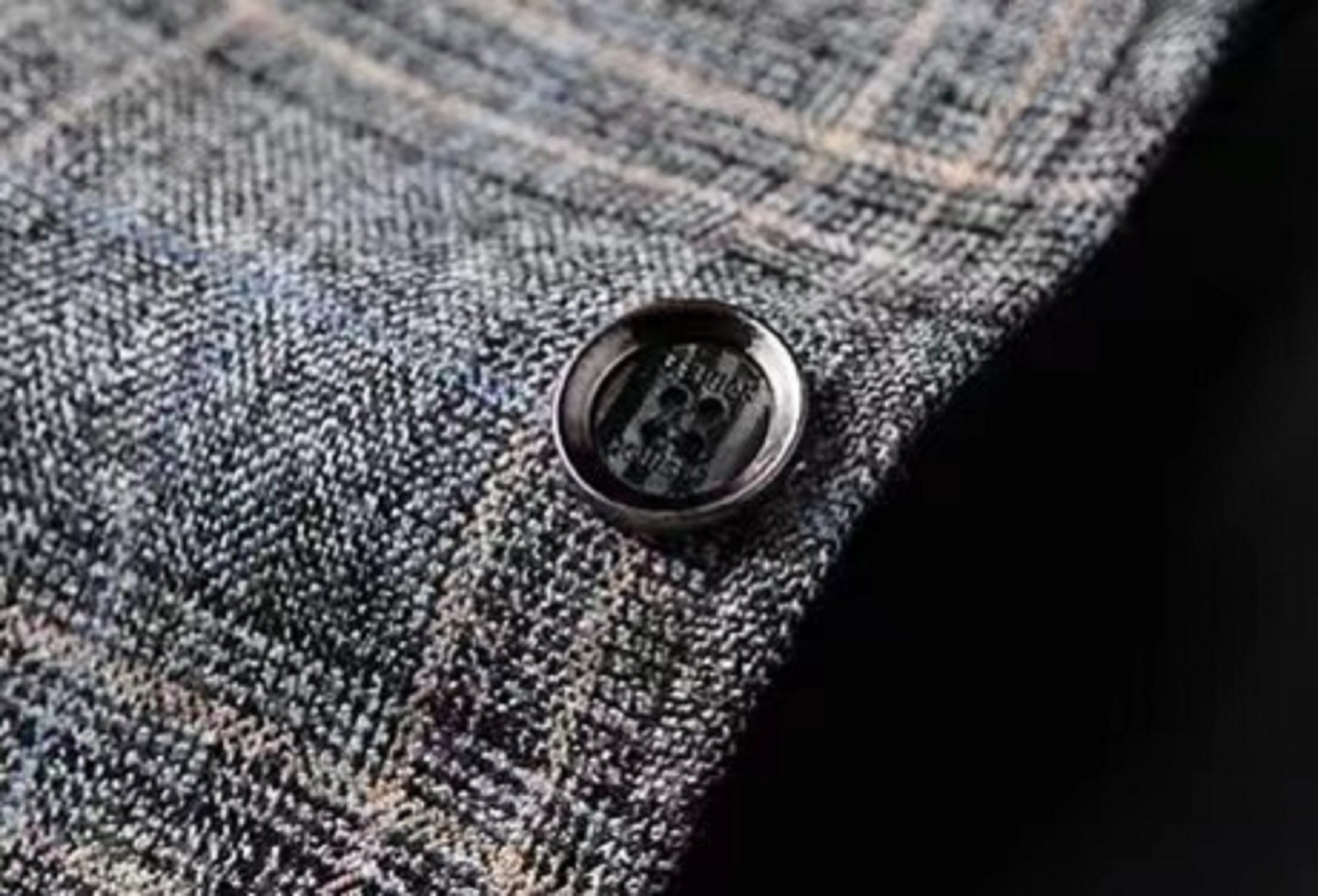 Costume slim à carreaux et rayures pour homme – Style décontracté et moderne