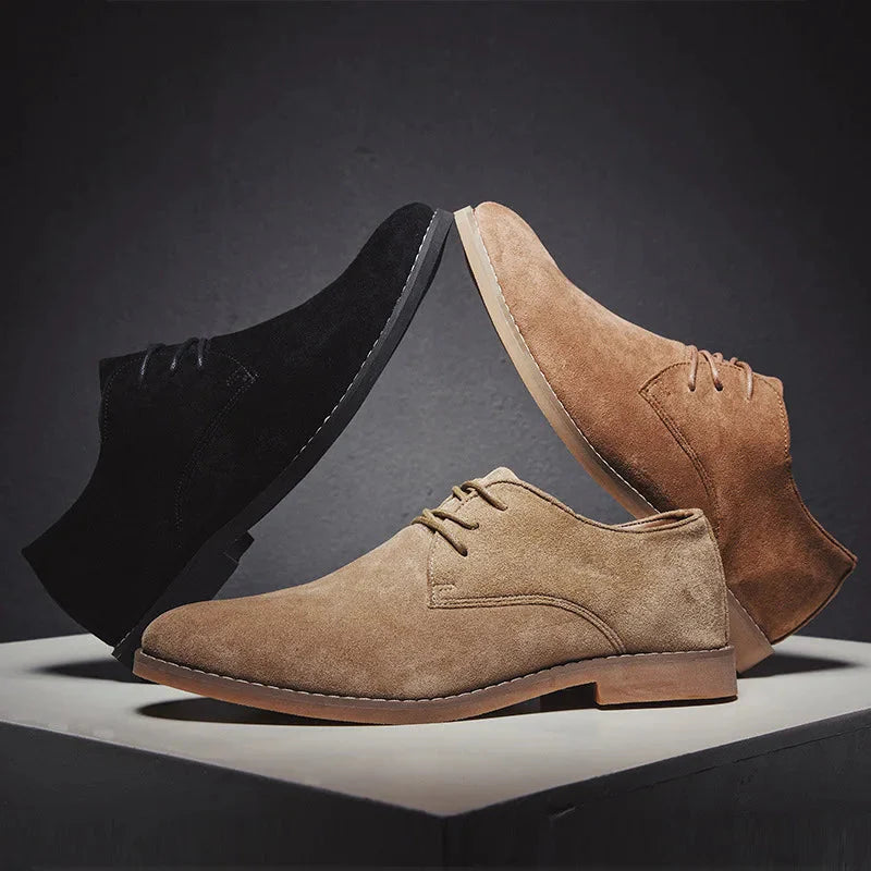 Aimon - Chaussures Oxford en daim